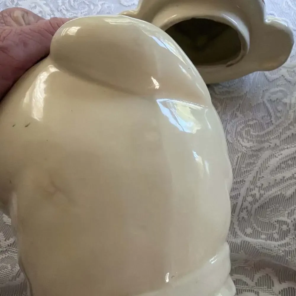 Shawnee Pottery Smiley Pig Vintage Cookie Jar 11